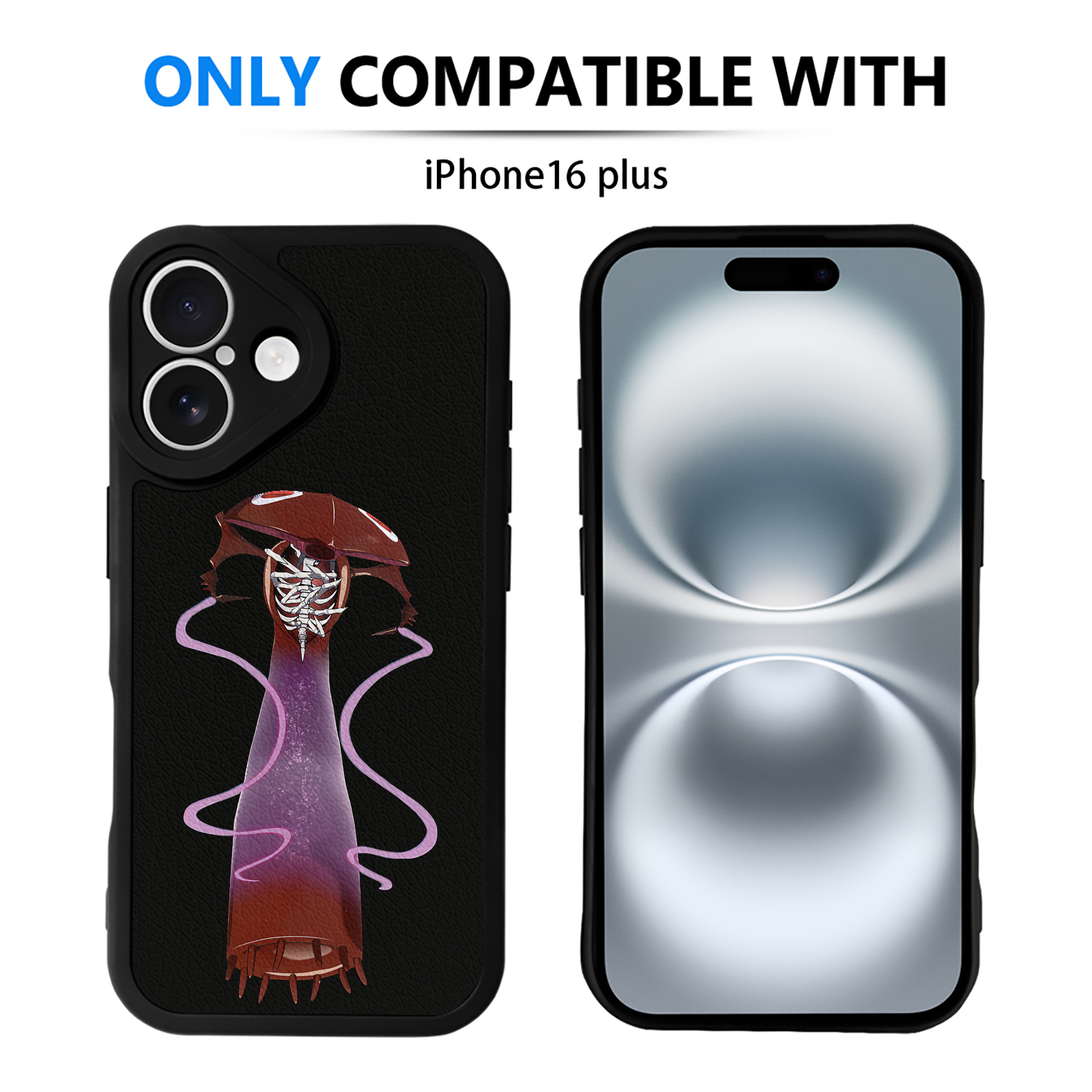 （画像用） EVA 新世紀エヴァンゲリオン 【iPhone 16シリーズ対応】シリコンスマホケース（レザー調） 材質：シリコン